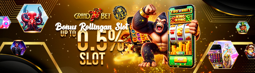BONUS ROLLINGAN HARIAN SLOTS UP TO 0.5%
