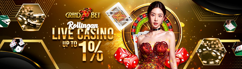 ROLLINGAN LIVE CASINO UP TO 1%